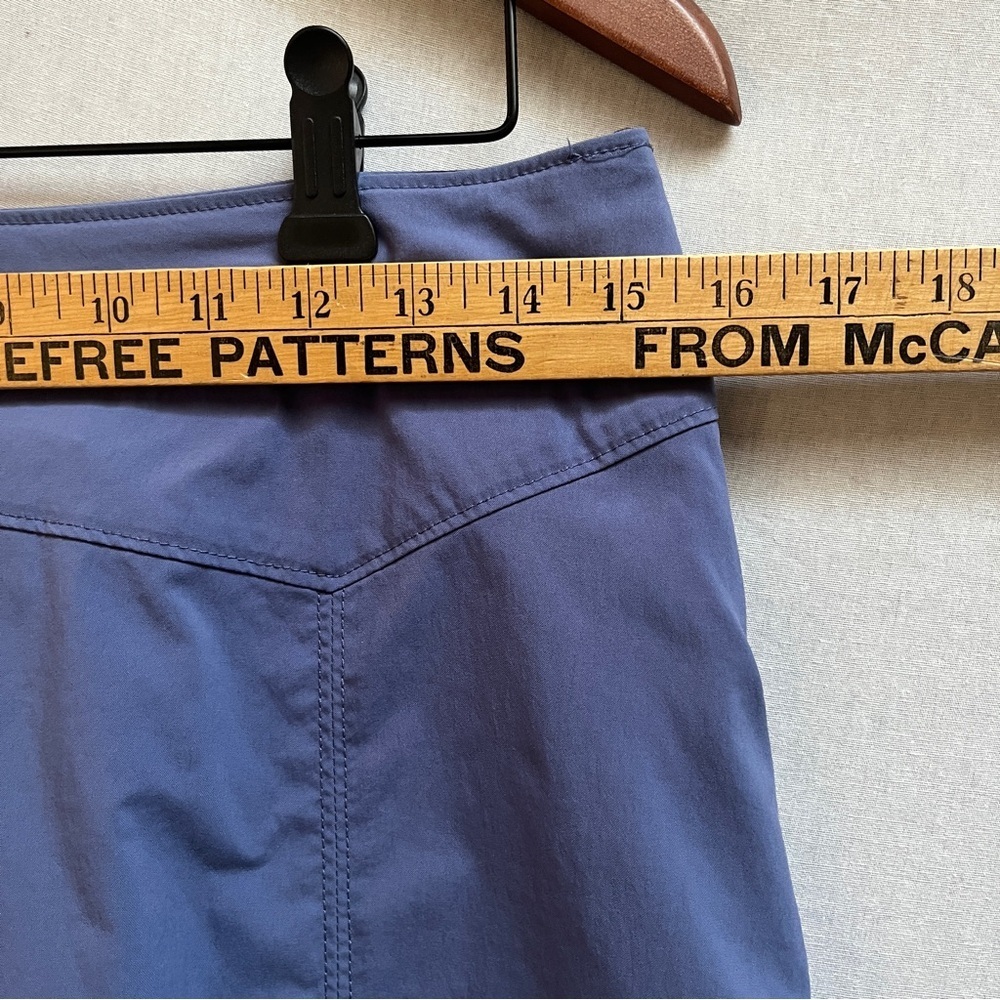 Patagonia Inter-Continental Hideaway Skort Blue Hiking Outdoor Women's Sz 6 - Picture 7 of 7
